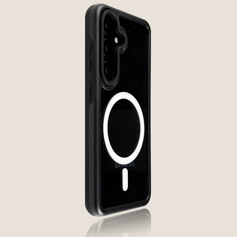 Transparent Acrylic Magnetic Phone Case For Samsung