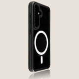 Transparent Acrylic Magnetic Phone Case For Samsung