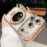 Diamond Mirror Magnetic Case For iPhone