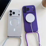 Crossbody Lanyard Magnetic Case For iPhone