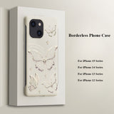 Butterfly Ultra-thin Borderless Phone Case For iPhone