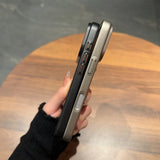 Matte Metalic Magnetic Slim Case For iPhone