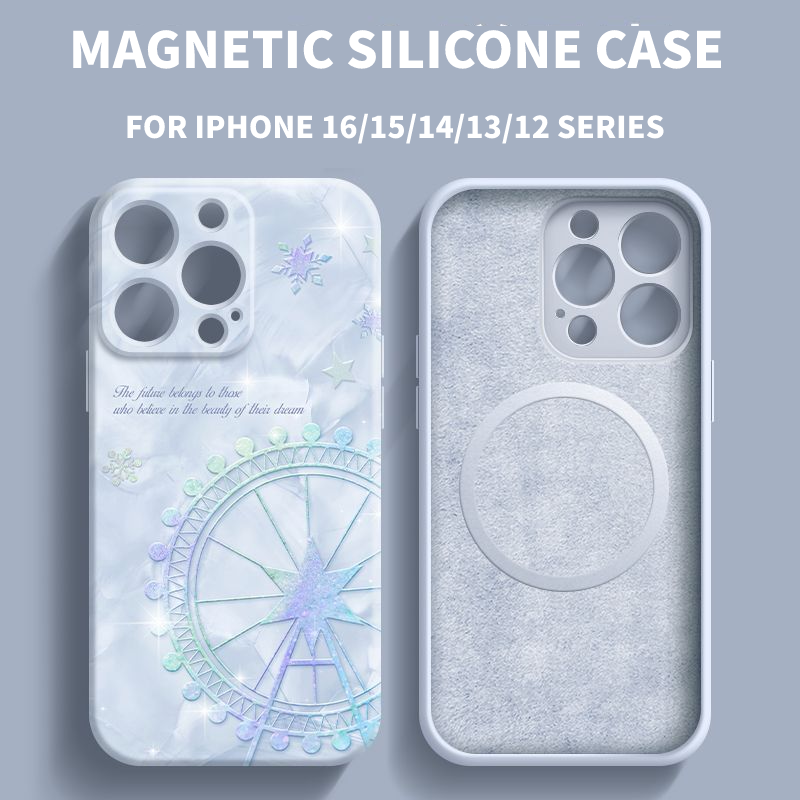 Magnetic Anti-fall Mobile Phone Case For iPhone