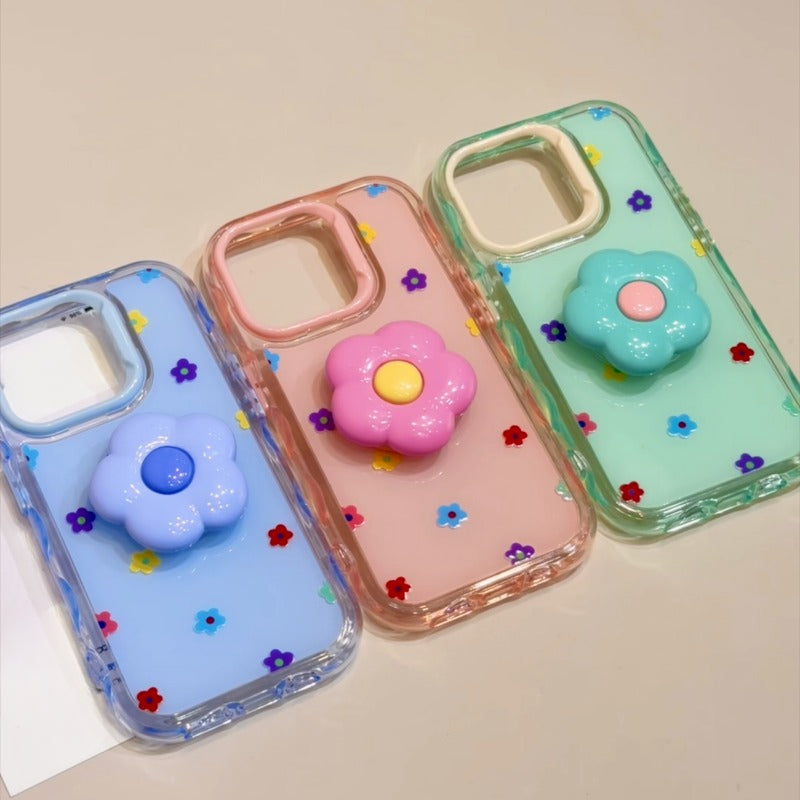 Flower Anti-fall Phone Case For iPhone