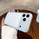 Ultra-thin Translucent Magnetic Phone Case For iPhone
