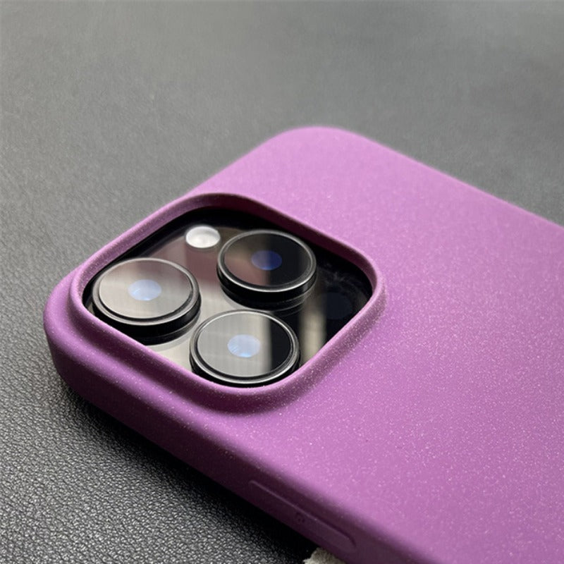 Frosted Solid Color Simple Phone Case For iPhone