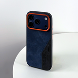 Denim Patchwork Soft-edge Phone Case For iPhone