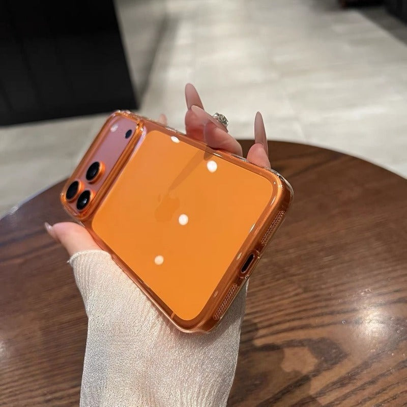 Ultra-thin PC Transparent Hard Phone Case For iPhone