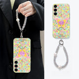 Colorful Floral Soft Phone Case For Samsung