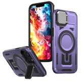Lens Cover Bracket Anti-fall Magnetic Mobile Phone Case For iPhone