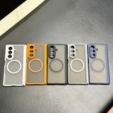 Magnetic Soft Phone Case For Samsung Z Fold 7 6 5