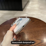 Ultra-thin Transparent Magnetic Phone Case for iPhone