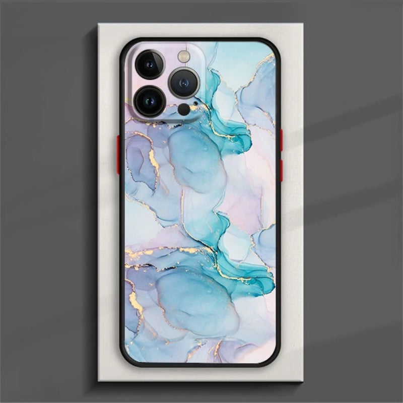 Art Marble Texture Phone Case For iPhone