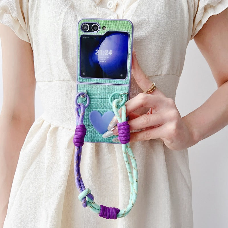 Heart Phone Case For Samsung Z FLIP 7 6 5 4 3