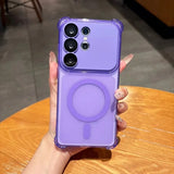 Candy Magnetic Matte Phone Case For Samsung