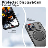 360° Magnetic Bracket Phone Case For iPhone