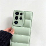 Down-filled Phone Case with Wrist Strap For Samsung