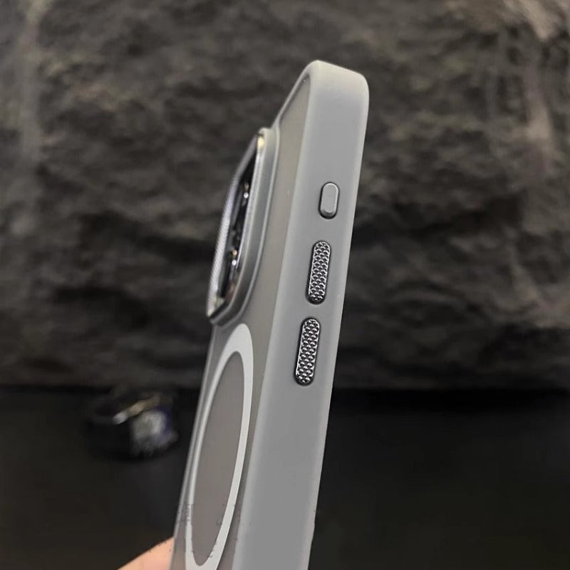 Frosted Magnetic Phone Case For iPhone