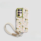 Floral Silicone Phone Case For Samsung