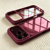 Transparent Wireless Charge Phone Case For iPhone