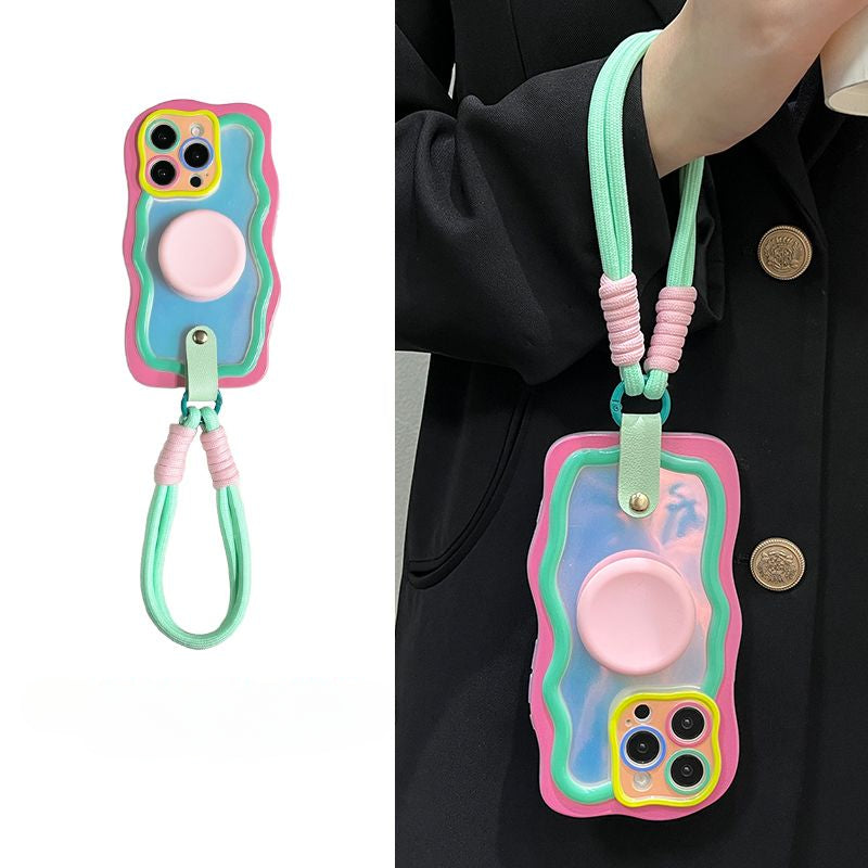 Contrast Color Phone Case For iPhone