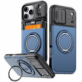 Card Slot Stand Holder  Wallet Case For iPhone