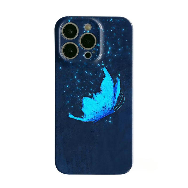 Beautiful Luminous Butterfly All-inclusive Phone Case For iPhone