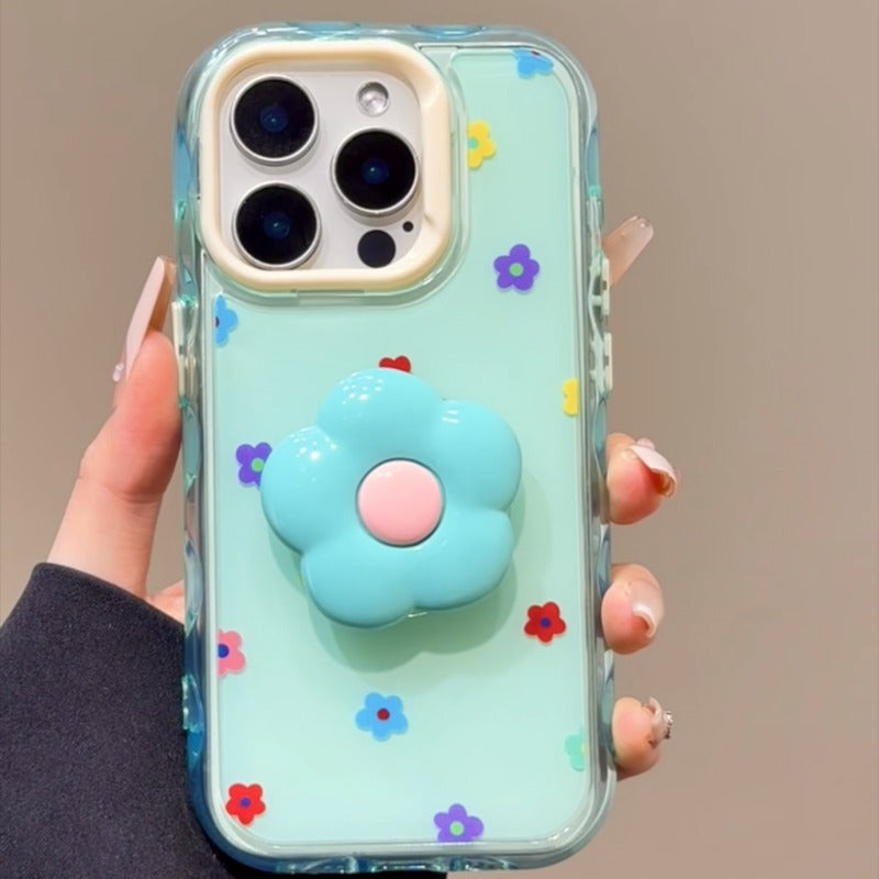 Flower Anti-fall Phone Case For iPhone