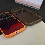 Solid Color Soft Silicone Frosted Phone Case For iPhone