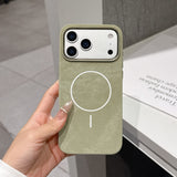 Flannel Magnetic Phone Case For iPhone