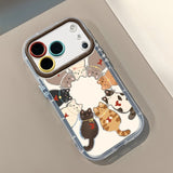 Cat-shaped Soft Phone Case For iPhone