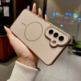 Matte PC Magnetic Case For Samsung