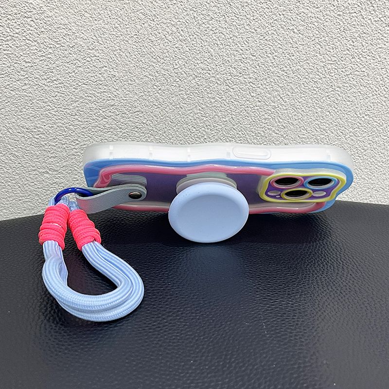Contrast Color Phone Case For iPhone