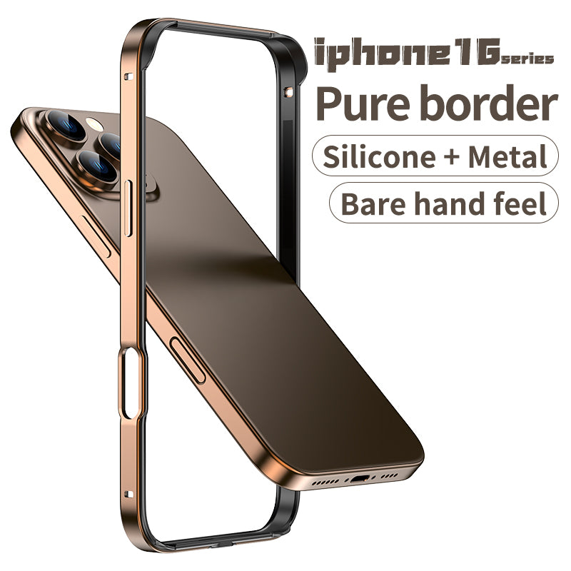 Metal Bumper Frame Cover Case For iPhone