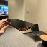 Ultra Thin PC Plating  Frameless Magnetic Case For iPhone