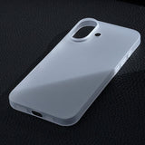 Ultra-thin Striped Transparent Phone Case For iPhone