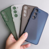 Ultra-thin Translucent TPU Silicone Phone Case For Samsung