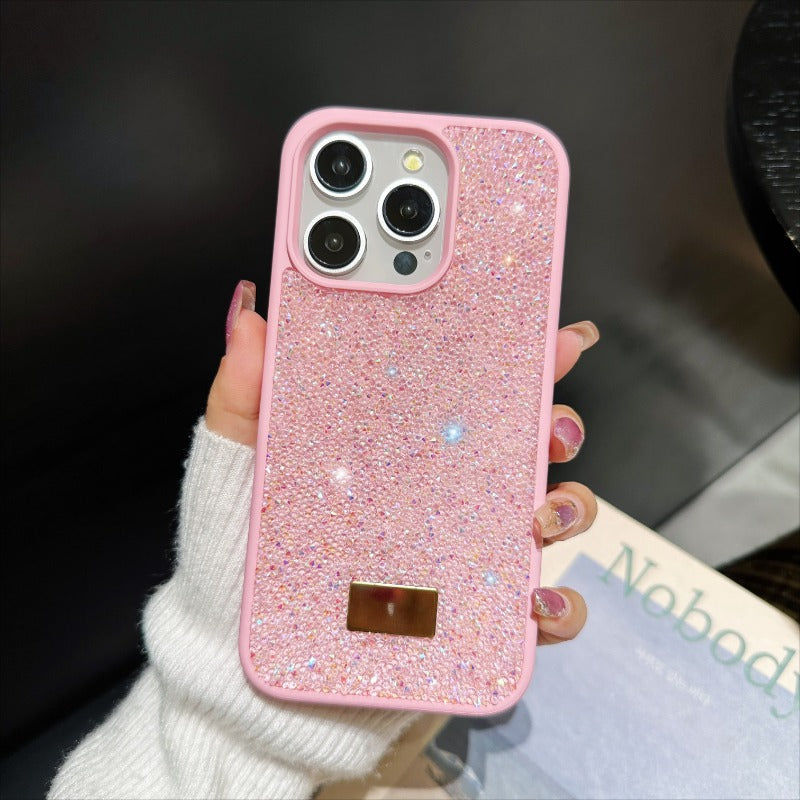 Dazzling Full Covered Zircon Phone Case For iPhone