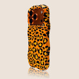 Orange Leopard Print Phone Case For iPhone