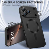 Slim Soft TPU Shockproof Magnetic Case For iPhone