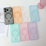 Frosted Semi-Transparent Soft Phone Case For iPhone