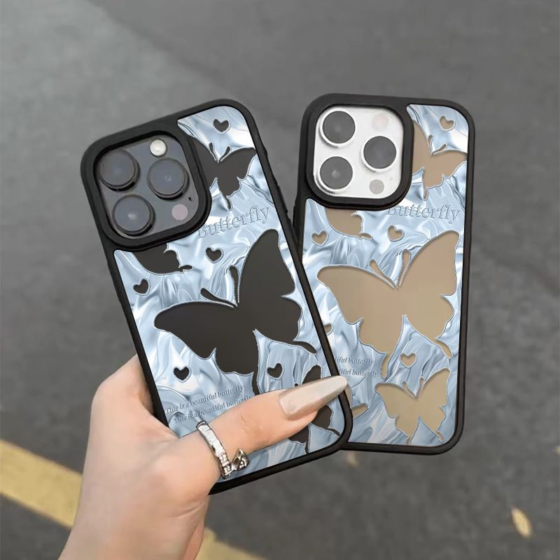 Beautiful Hollow Butterfly Phone Case For iPhone