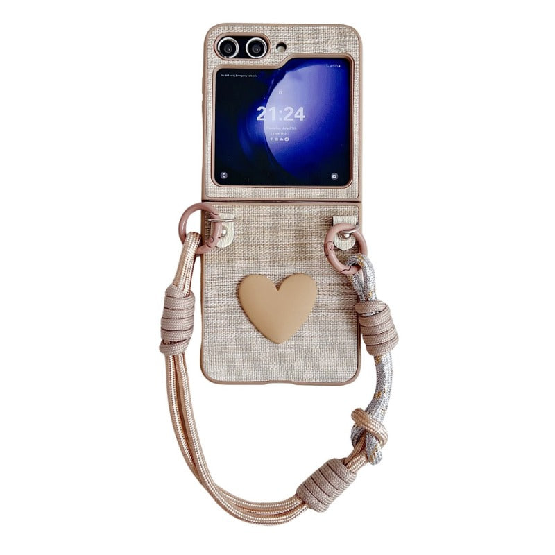 Heart Phone Case For Samsung Z FLIP 7 6 5 4 3