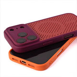 Mesh Soft-edge Shockproof Phone Case For iPhone
