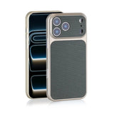 Leather Diamond Textured Case For iPhone