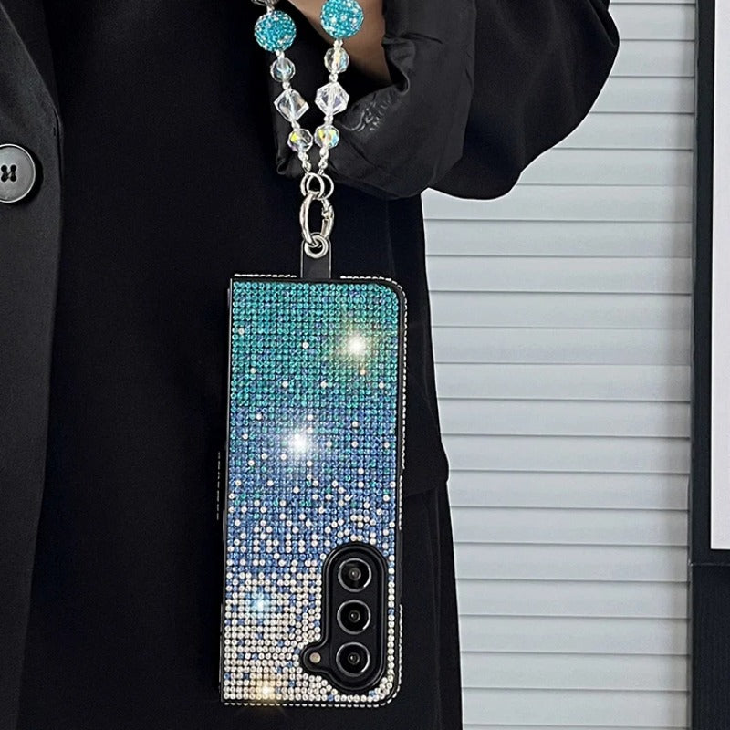 Bling Gradient Full Diamond Case For Samsung