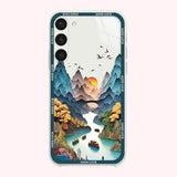 Fun Colorful Transparent Phone Case For Samsung