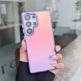 Laser Gradient Matte Shockproof Case for Samsung