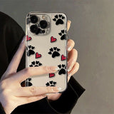 Black Claw Love Phone Case For iPhone