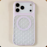 Minimalist Polka Dot Phone Case For iPhone